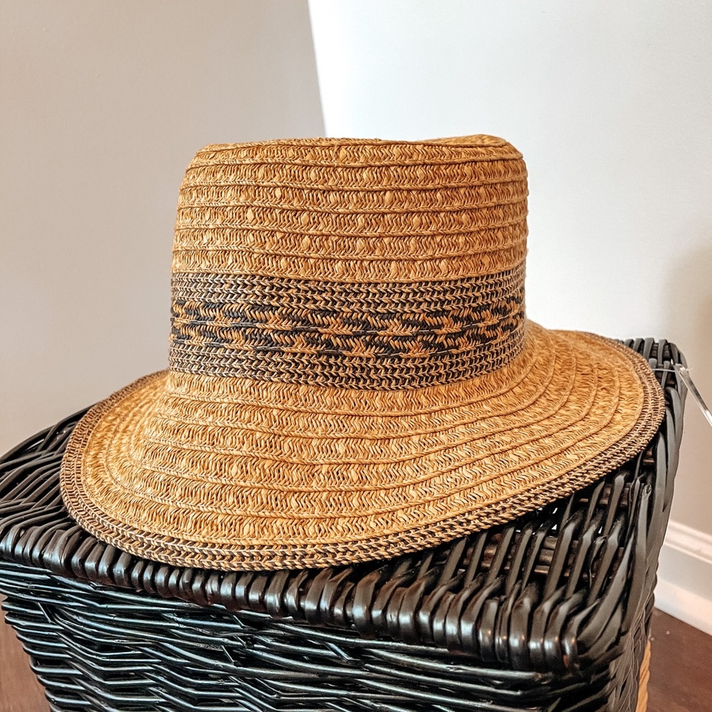 New With Tags Apt9 Packable Natural Straw Hat